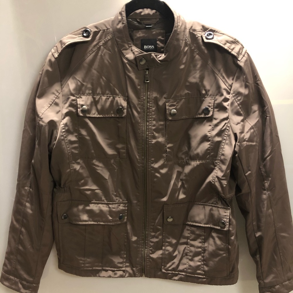 Hugo boss lightweight spring/fall jacket size 44r